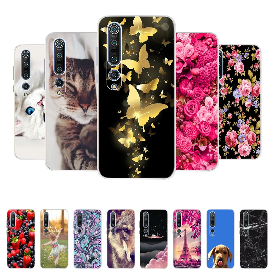 Caso Per Xiao Mi Mi Nota 10 Pro Caso Xiao Mi Mi 10 Cover Per Xiao Mi Mi Nota 10 Cc9 Pro Mi 10 Pro Cassa Del Silicone Molle Di Tpu Funda Capa