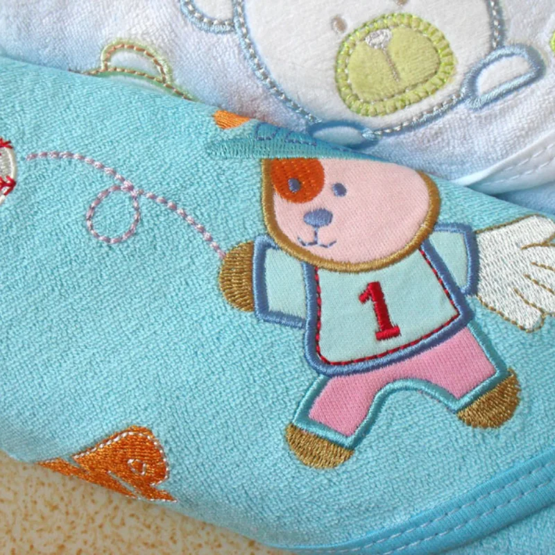 

100% Cotton Cute Cartoon Baby Stuff Newborn Baby Hold Blanket Soft Air Conditioning Quilt Baby Towel Comfortable Bath To Towel