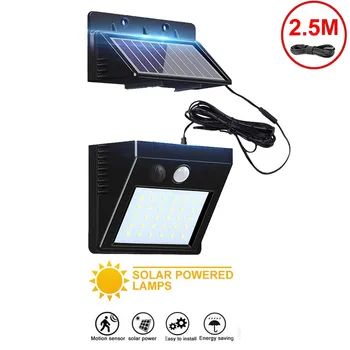 

Outdoor Street Waterproof Wall Lights 30 LED Solar Power Street Light PIR Motion Sensor Light Garden Security Lamp indoor home s