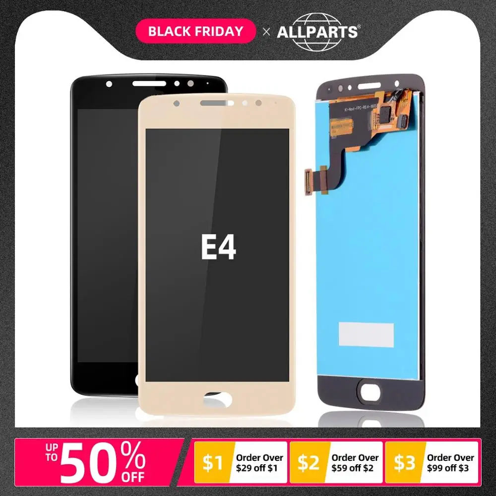 Оригинальный дисплей для Motorola Moto E4 ЖК сенсорный экран дигитайзер xt1767 Замена