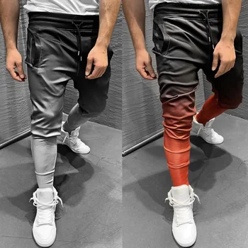 

Men's Slim Fit Tracksuit Sport Gym Skinny Jogging Joggers Sweat Pants Long Trousers Drawstring Streetwear