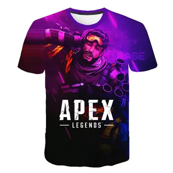 

Brand 3D Apex Legends T Shirts Men/Women Summer Cool Short Sleeve T-shirt Boy/Girls TShirt Apex Legends Breathable Hero Clothe
