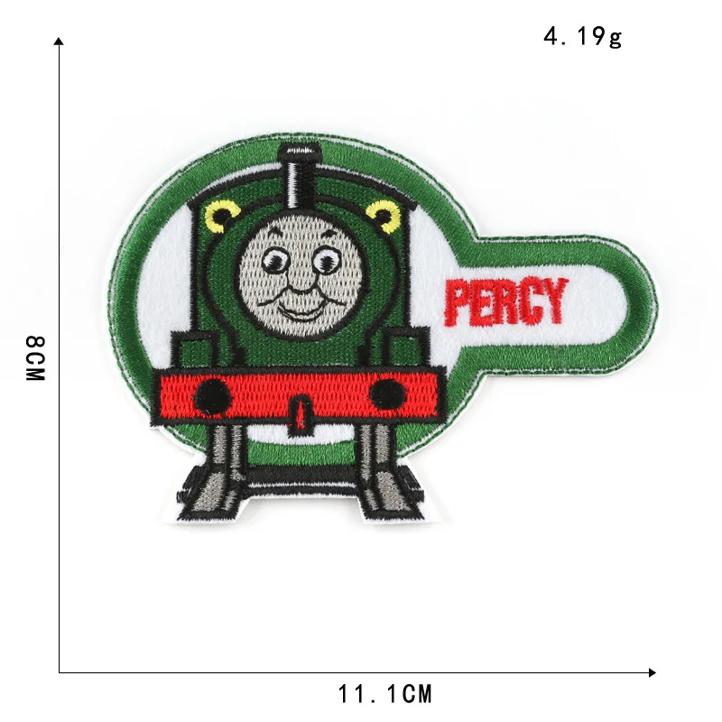 1-PCS-CC-3 Мультфильм Аниме поезд патч на железной пластыре для одежды DIY полосы железные Пластыри для одежды Аппликации на крутой футболке стикер@ CC - Цвет: 1-PCS-CC-3
