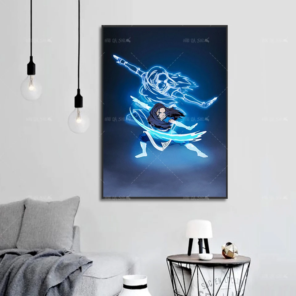 

Modern Wall Art Anime Character Poster Canvas Painting HD Print Fashion Home Decor For Boy Bedroom Decor Modular Picture Framed