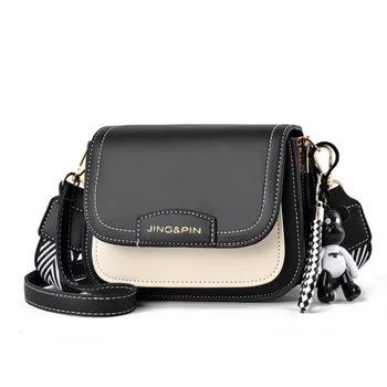 

The spring of 2020 new female bag shoulder bag ins fashion leisure French small inclined shoulder bag