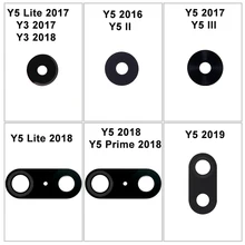 10X задняя задняя камера стекло объектив крышка для Huawei Y3II Y3 Y5 II Y5 Prime 2017 2018 2019 замена с клей наклейка