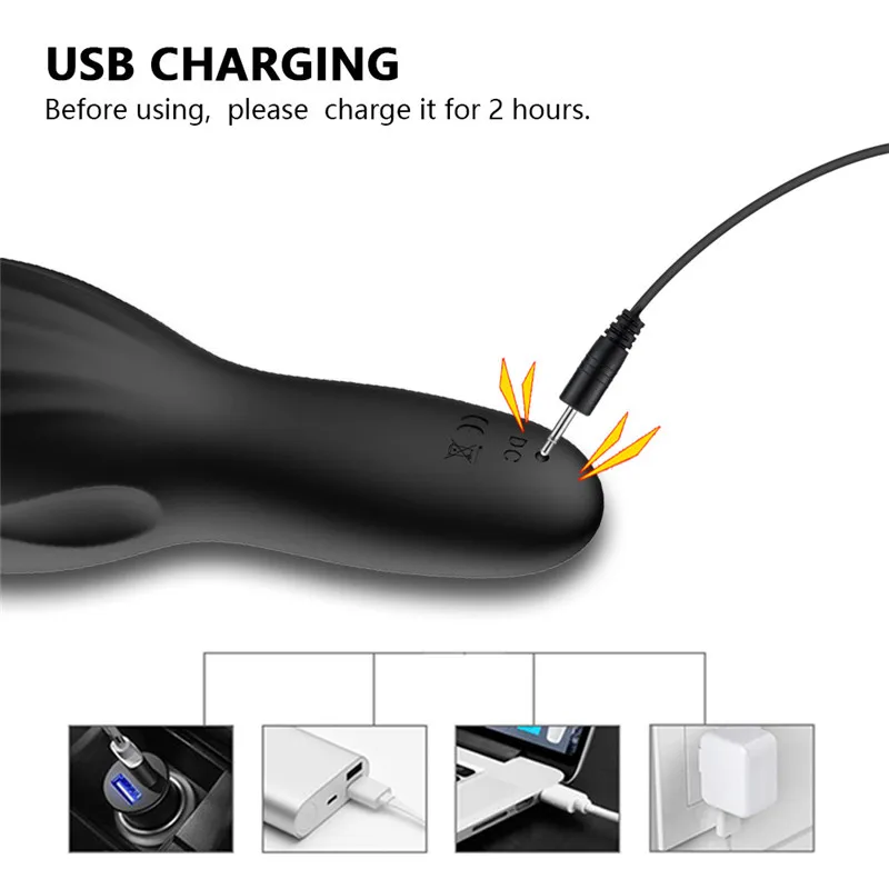 Sex Toys for Men Penis Vibrator 10 Modes Sex Penis Glans Trainer Massager Toys for Adults Vibrating Stimulate Men Glans Vibrator (4)