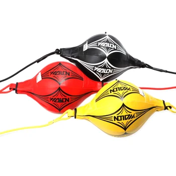 

Boxing Double End Speed Ball PU Pouching Dodge Training Bags for Speed Training Gym Exercise Includes Free Clip & Pump