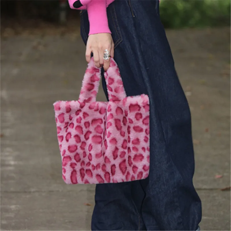 fluffy cross body bag