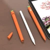 Soft carrot Silicone For Apple Pencil 1 2 Case Compatible For iPad Tablet Touch Pen Stylus Protective Sleeve Cover coque ► Photo 2/6