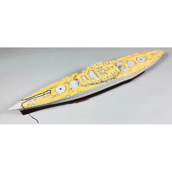 

1/700 USS West Virginia Battleship BB-48 Wooden Deck for Trumpeter 05771 Model Accessories CY700024