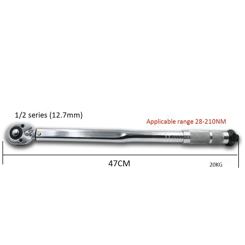 GTBL динамометрический ключ для велосипеда 1/2 Квадратный привод 28-210N.M двухсторонний точный Трещоточный ключ ремонтный гаечный ключ ручные инструменты