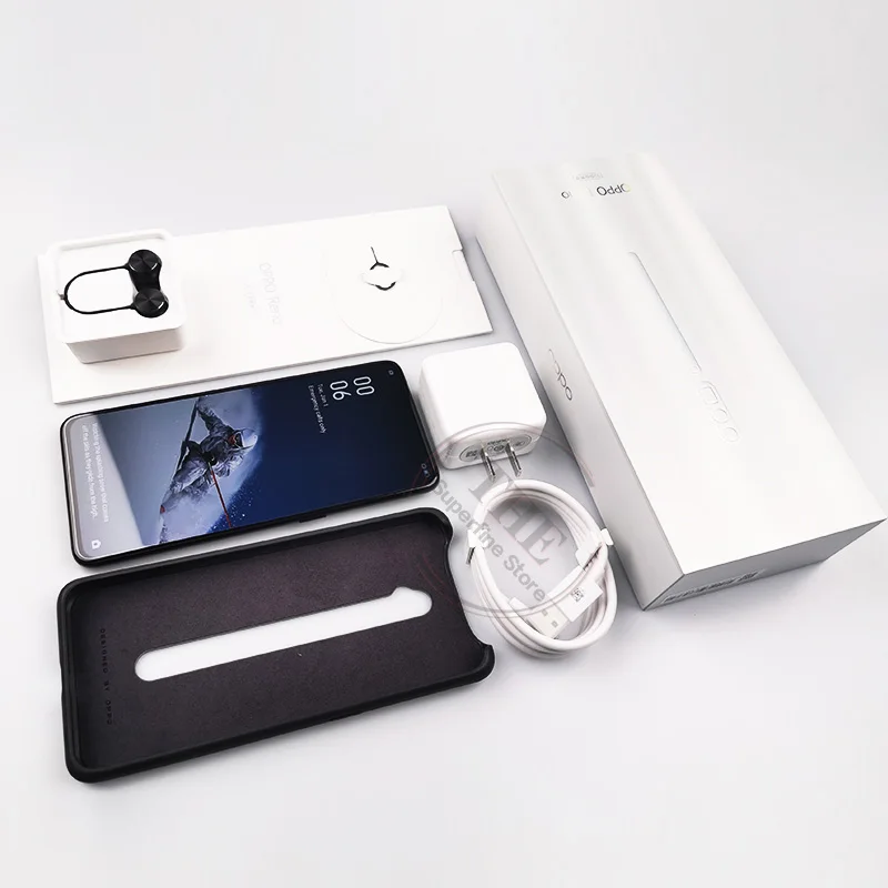 OPPO Reno 10X оптический зум Поддержка Google Play NFC глобальная ПЗУ 8 Гб 256 ГБ 48мп камера
