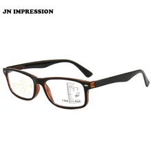 Новые умные и удобные очки для чтения могут предотвратить синий светильник, прогрессивные многофокусные очки по рецепту+ 1.0yo+ 3,5 T1702