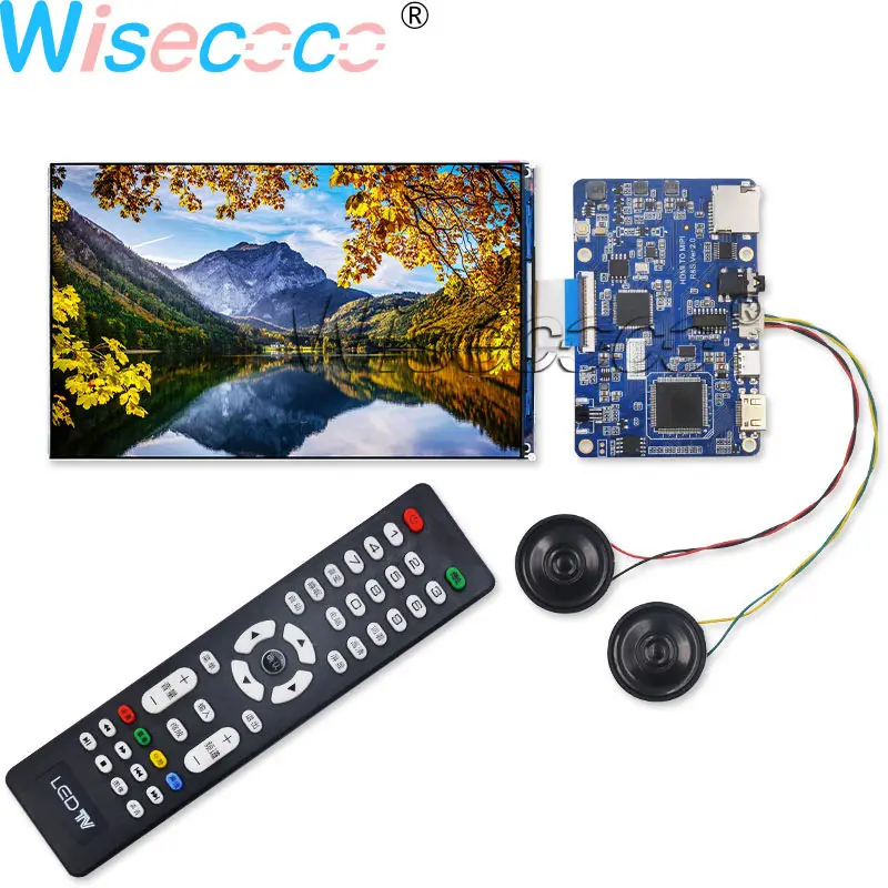 Wisecoco 7 дюймов 1200 × 1920 TFT ЖК-экран Raspberry Pi+ type C MINI HDMI 40PIN MIPI SD Пульт дистанционного управления драйвер платы