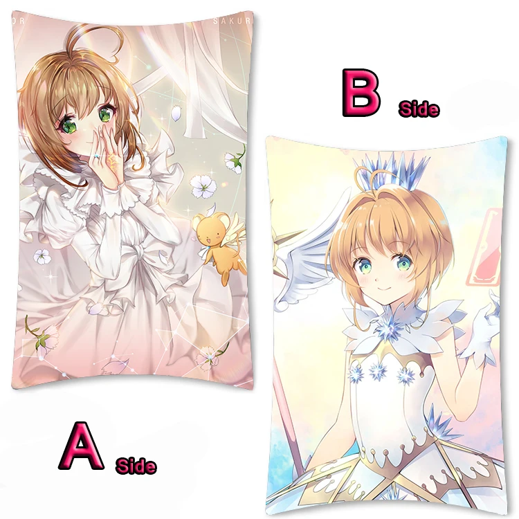 Аниме Cardcaptor Sakura Sakur КИНОМОТО; Nadeshiko Dakimakura обниматься тела чехол отаку подушки с пикантным принтовым наволочка 35x55 см - Цвет: 07