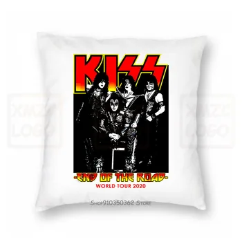 

Kiss Tour 2020 End Of The Road Final World Date Pillow case Rock Band 3Xl Women Men