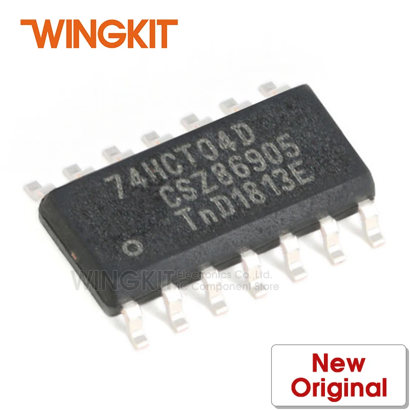 10 шт. 74HCT04D 653 SO14 74HCT04 74HCT SO-14 шестигранный инвертор | Электроника