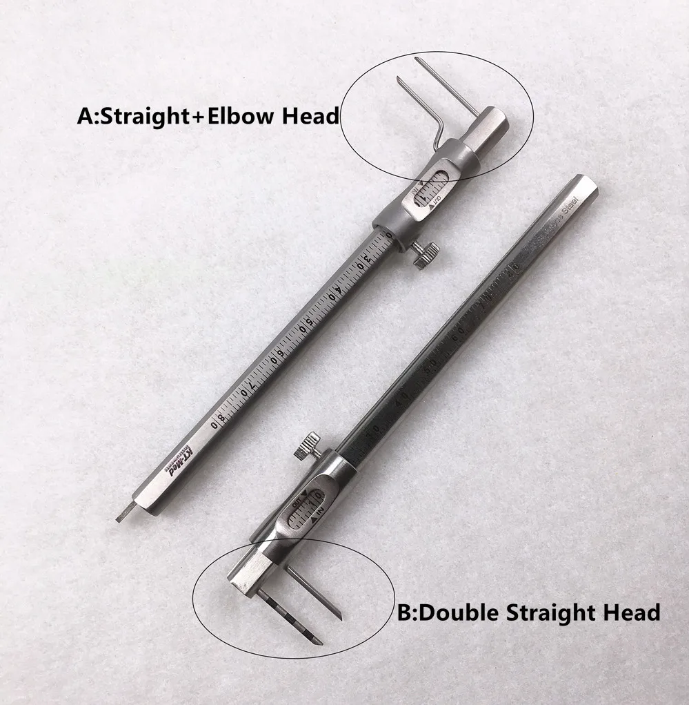 

Стоматологическая Ортодонтическая измерительная линейка для экструзии костей, скользящий Калибр 0-80 мм, имплантат, прямой коленчатый ортодонтический Калибр