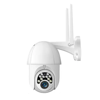 

2020 New 1080P Outdoor PTZ IP Camera Two Way Audio Night Vision 360 degree Full views WiFi Wireless Camera Safety Monitor