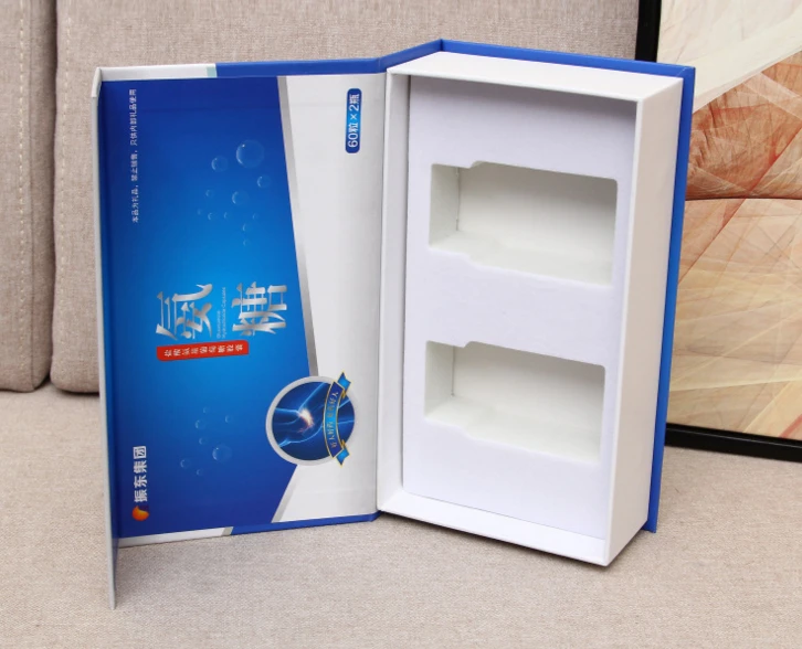 

China factory wholesale luxury custom design paper gift box cosmetic jar packaging with eva foam Insert ---PX11141