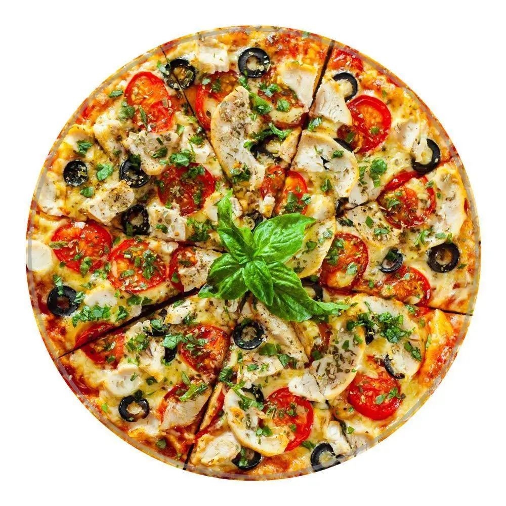 Одеяло для спальни тортильи пицца сладкий круг Мексиканский гамбургер теплое