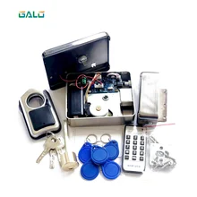 Электронный RFID дверной замок/умный электрический замок Электромагнитная Индукционная дверь IC безопасный дверной электрический замок(можно использовать батарею