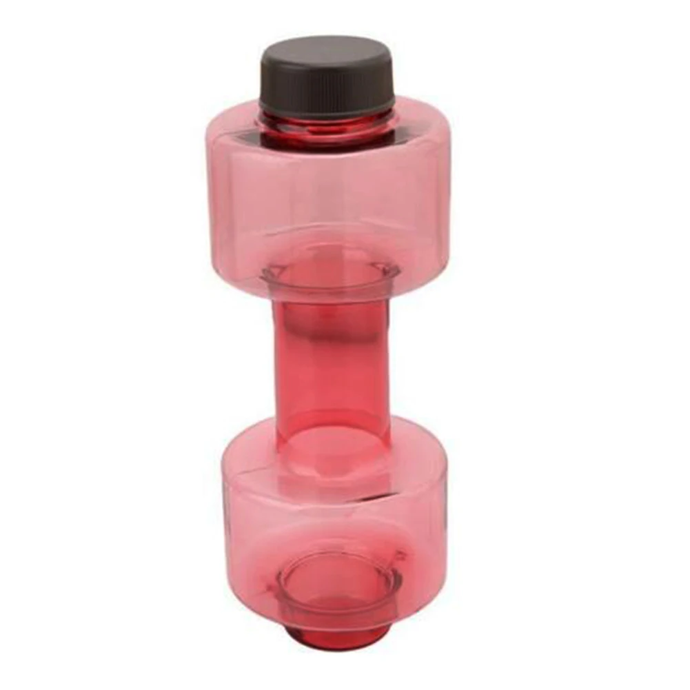 550ml Outdoor Fitness Gym Exercise Leakproof Dumbbell Drink Water Bottle Cup