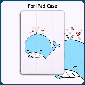 

Cartoon Beluga For ipad Mini 5 4 3 2 1 Tablet Case Auto Smart Sleep Wake UP For ipad pro 11 12.9in Air 2 10.2 2018 Folding Cover