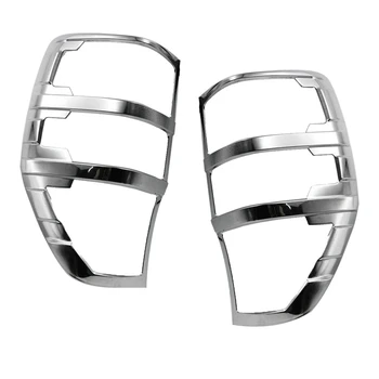 

For Chrome rear light, anti fog lamp, rear brake light, green cover Ford Ranger MK2 T6 Wildtrak 2012-2019