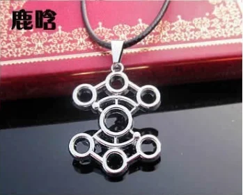 Kpop EXO CHANYEOL KAI DO ожерелье Женские Мужские Ювелирные Ожерелья рождественские подарки ожерелье B136 - Окраска металла: LUHAN