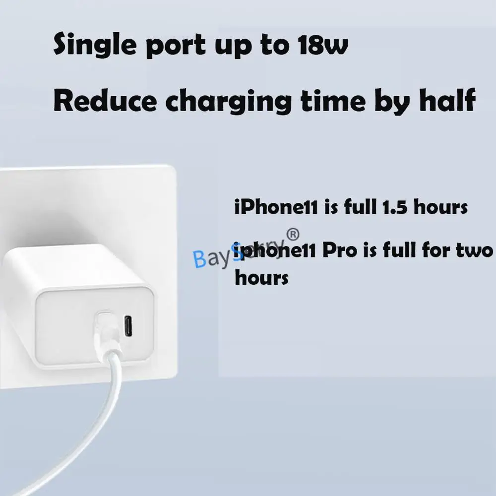 EU/US 18 Вт мульти Quick Charge 3 0 двойной порты быстрый USB зарядное устройство PD КК Для Xiaomi