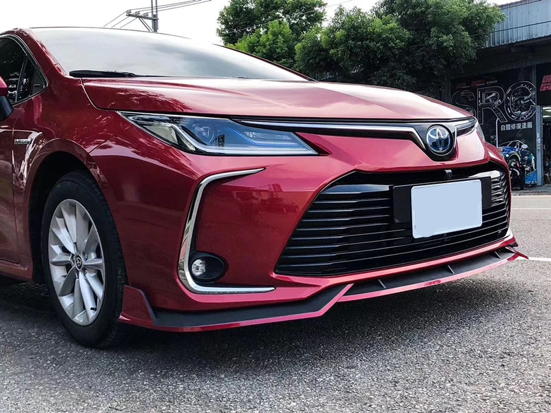 Для Toyota Corolla обвес спойлер- для Corolla y ABS задний спойлер передний бампер диффузор защитные бамперы