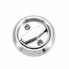 Hidden Door Handles Stainless Steel 304 Recessed Invisible Handle Cabinet Pulls Fire Proof Door Disk Room Round Ring Hardware ► Photo 3/6