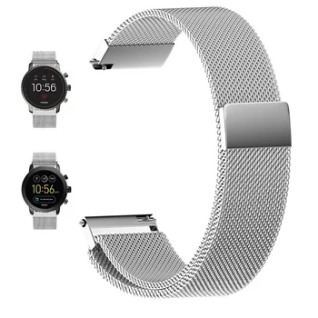 

Stainless Steel Watchband For Fossil Gen 4 Q Explorist HR /Gen 3 Q Explorist HR Watch Band Replace Strap Wrist Bracelet Fossi 4