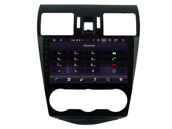 OTOJETA Android 9,0 плеер умный Автомобильный мультимедийный радио для 2013 Subaru Forester gps навигация по Bluetooth Полный сенсорный магнитофон