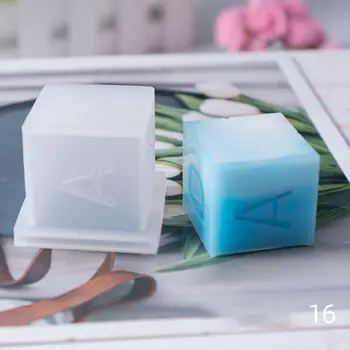 

9 Shapes Dice Fillet Square Triangle Dice Mold Digital Game Silicone Mould 634D