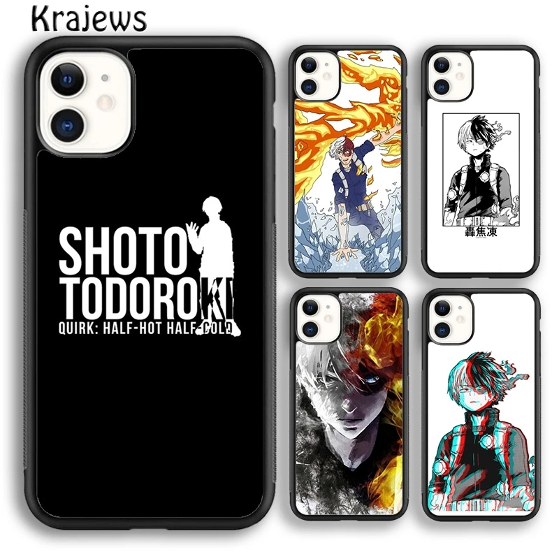 Чехол для телефона krajew Shoto Todoroki My Hero Академия iPhone 5s SE 6s 7 8 plus X XS XR 11 12 pro max Samsung S7 S8 S9 S10