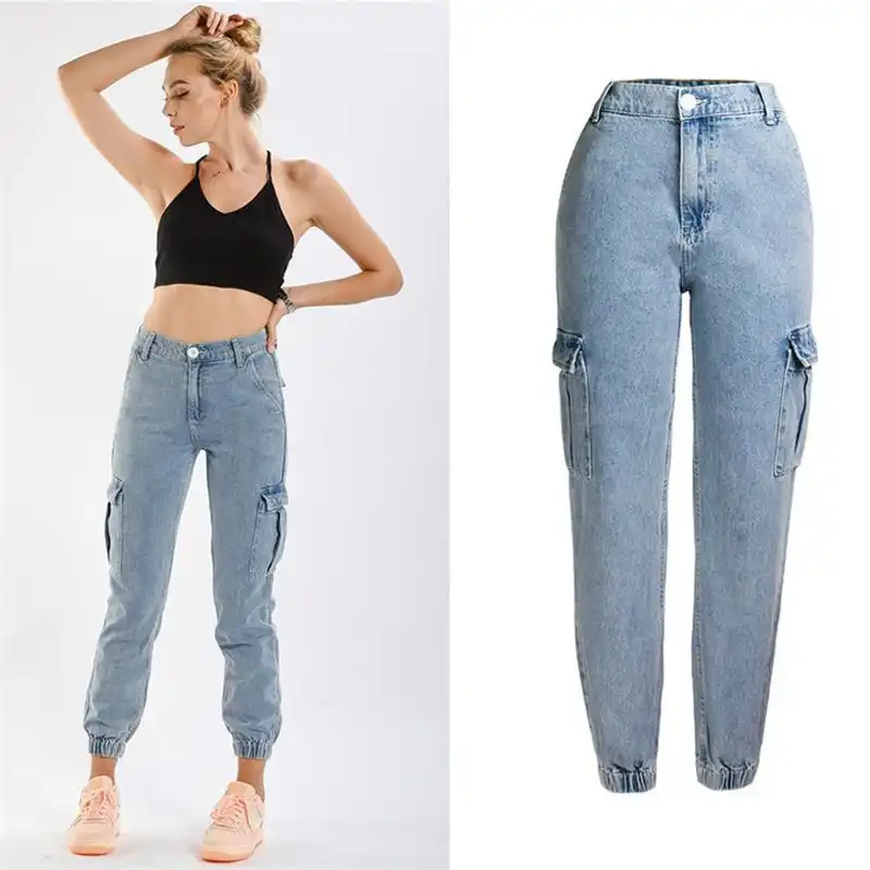 ladies 100 cotton jeans
