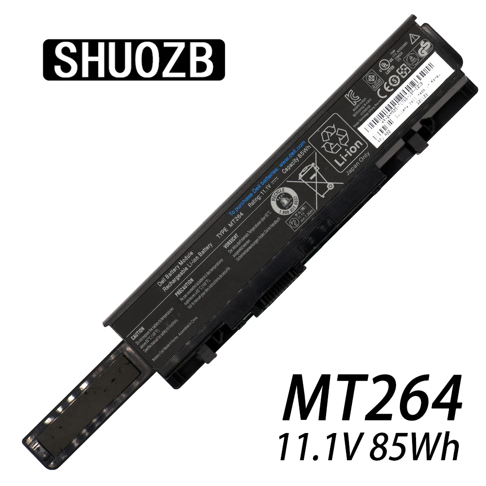 9 ячеек 85Wh KM958 KM965 MT264 WU946 Аккумулятор для ноутбука DELL Studio 1535 1536 1537 1555 1557 312-1558 312-0701