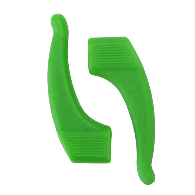 Fashion Anti Slip Ear Hook Eyeglass Eyewear Accessories Eye Glasses Silicone Grip Temple Tip Holder Spectacle Eyeglasses Grip green