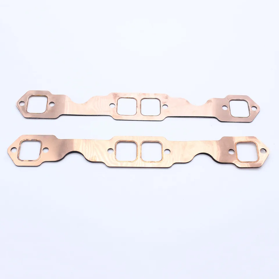 Guarnizioni Di Scarico In Rame Per Motori SBC 350 - 2 Pezzi Riutilizzabili Per 327, 305, 350 - Foto 2