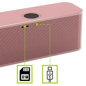 wireless speaker with multiple play mode