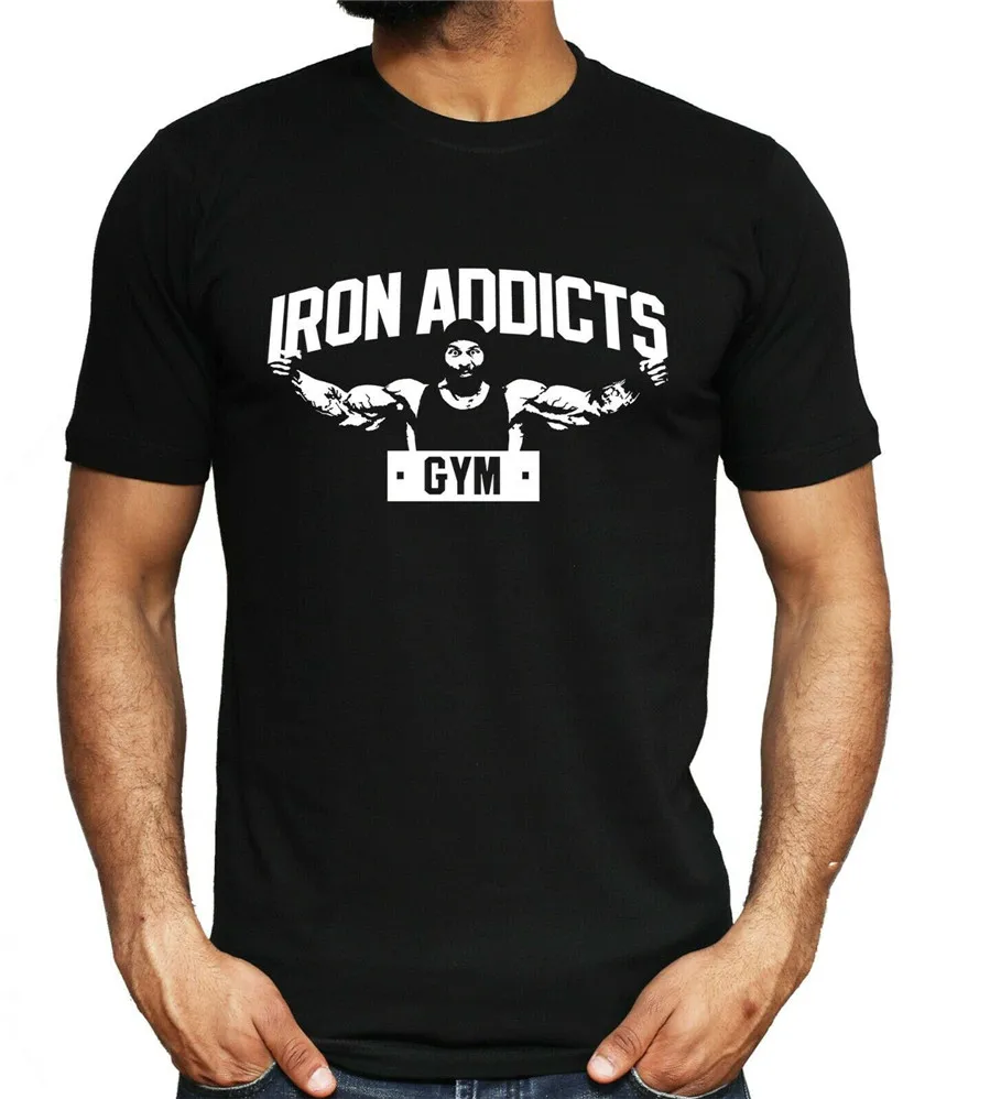 Iron Addicts Gym T Shirt Mike Rashid 