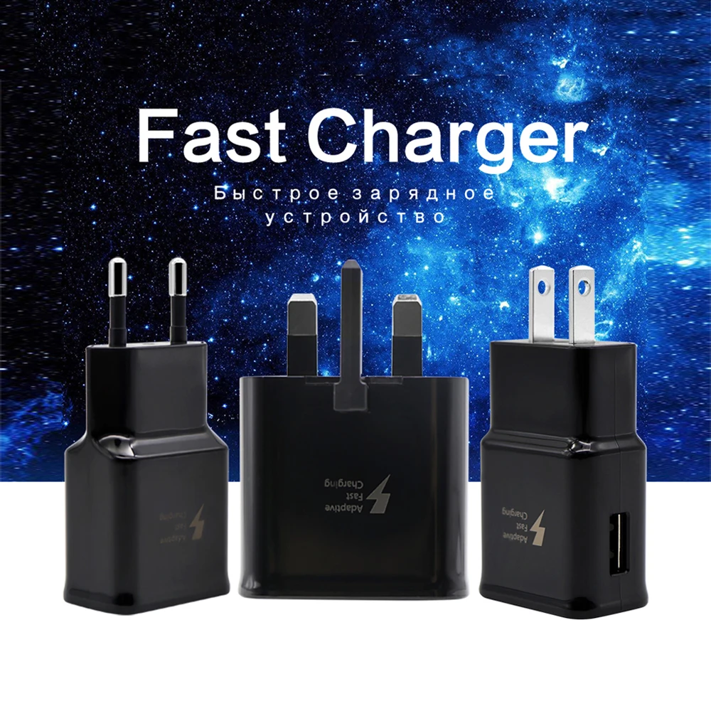

QC 2.0 USB Charger Type C Fast Charging Cable For iPhone USB Charger For Samsung Note 8 9 A50 Phone Max 1.67A USB Quick Adapter