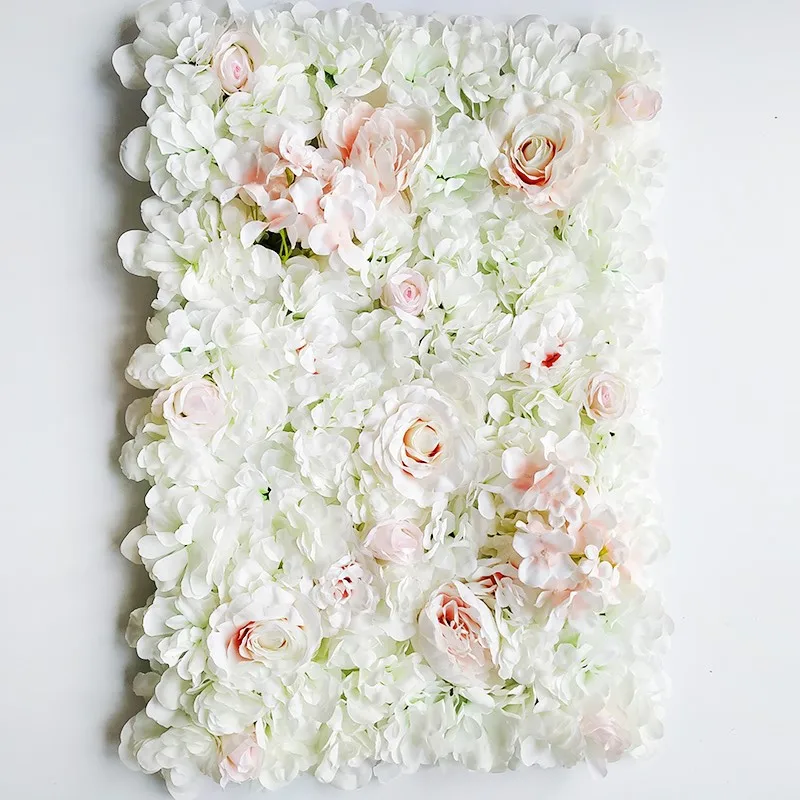 26 цветов шелк искусственный цветок розы настенные вечерние украшения висят на стену коврик с цветами романтические для Свадебные фоновые декорации - Цвет: as photo 11