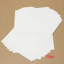 20/30Pcs A4 Heat Transfer Paper For Inkjet Printers Light Color Paper Fabric T-Shirt Transfers Photo Prints#5