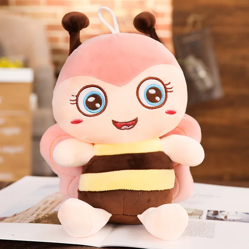 Супер пчела Kawaii животные пчела чучела для детей Рождество Детская кукла игрушка подарок для детей