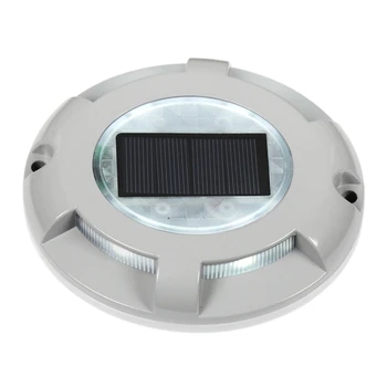 

Top-Ground Lamp Solar Power LED Underground Light Waterproof IP65 Outdoor Path Way Garden Decking Buried Light