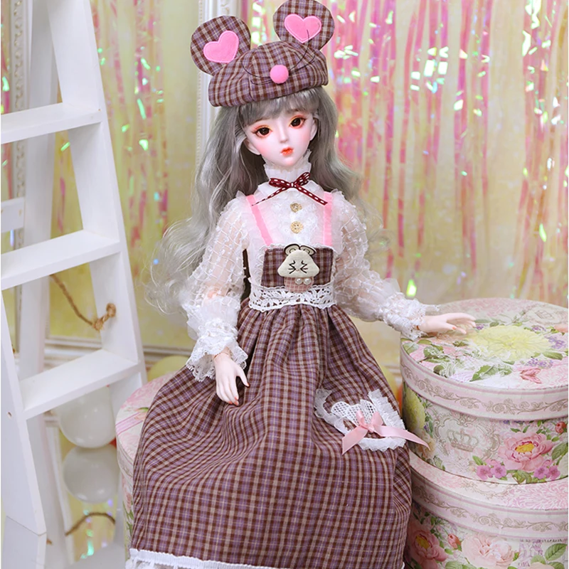 1/3 BJD кукла 62 см имя костюм с Мики тела куклы тела, в том числе с макияжем и волосами, глаза, одежда ледяной, SD